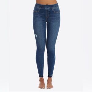 Spanx Distressed Skinny Jeans
